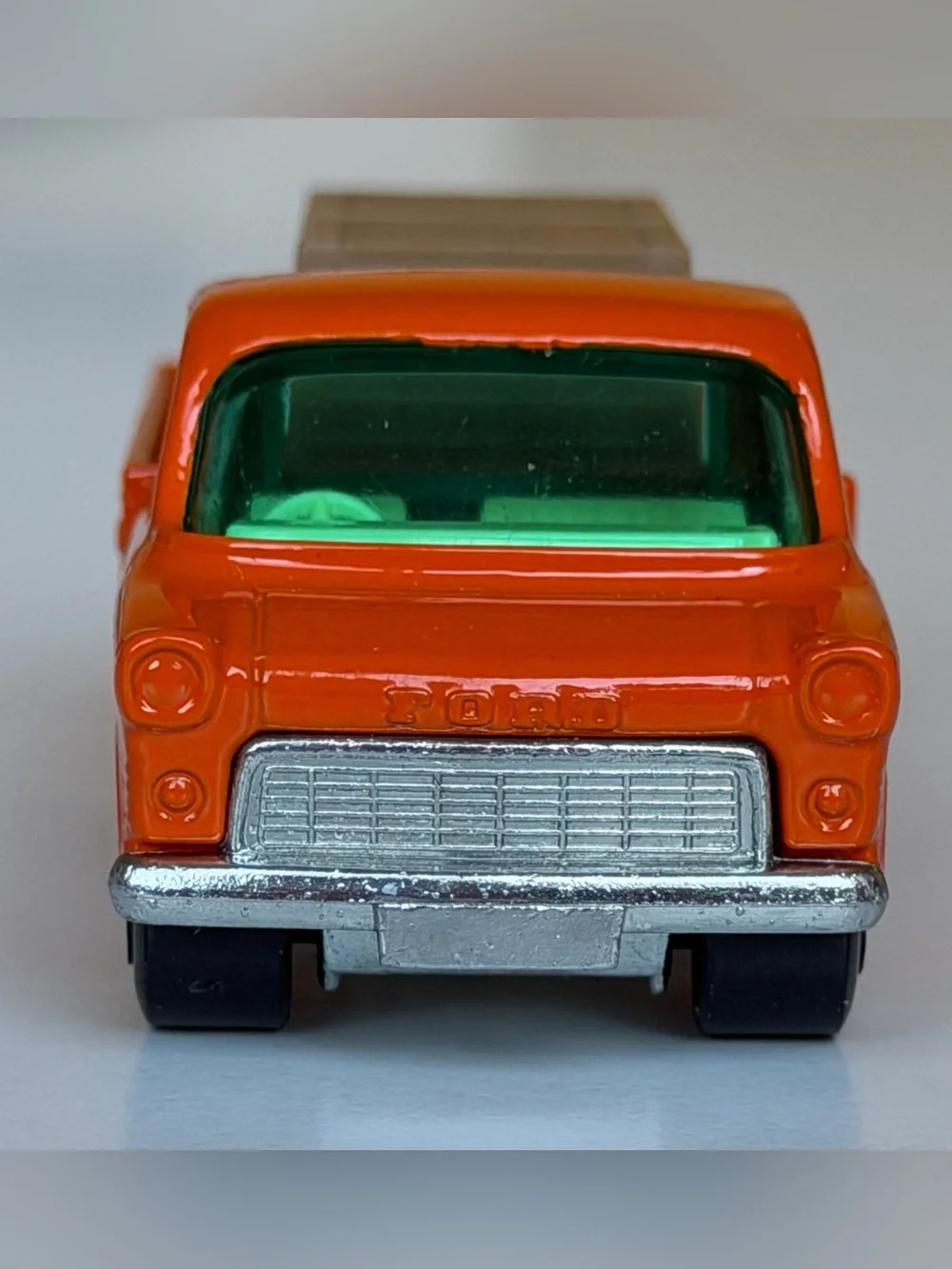 Vintage Matchbox Superfast No. 66 Ford Transit Pick Up Truck Cargo Crate Lesney
